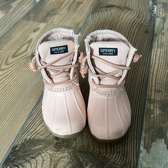 Sperry Other - Pink Sperry Saltwater Duck Boot - Size 9